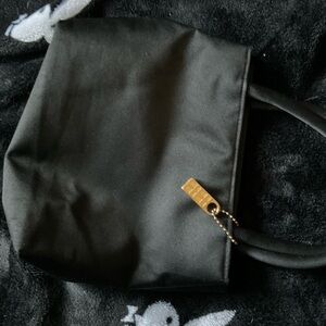 Black & gold purse